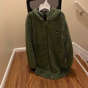 ZYIA Active Olive Teddy Jacket